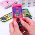 Orange Mobile Water Ring Game Toy – Handheld Water Toss Game for Kids, Portable Retro Water Game, Stress Relief Toy. 