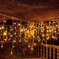 Wedding Lights Fairy Lights 100 LEDs 52 Ft Long String Outdoor Plug In Warm White - Pack of 4 Pcs. 