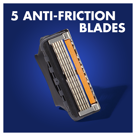 Gillette Fusion Proglide Manual System Shaving Razor Carts 4s