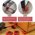 Furniture Moving Tool, 5 in 1 Heavy Duty Furniture Mover Kit, All-in-One Transport Lifter and Shifter, Rolling Wheels and Corner Movers for Effortlessly Moving House Cabinets, Sofas, Beds & Desks, Perfect for Home and Office by HOVEL E BIZ. 