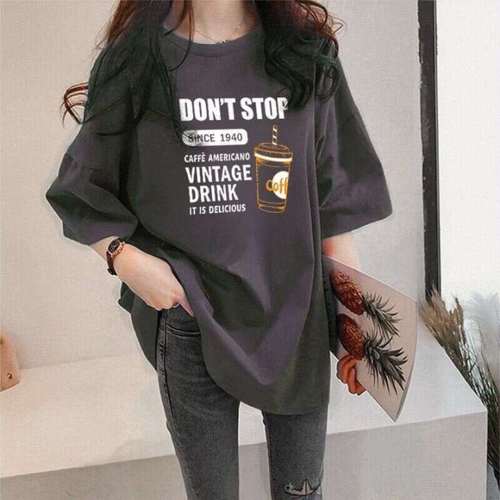 300 pounds extra large chubby mm slimming short sleeved t shirt for women loose fitting summer casual plus fat foreign style mid length Instagram trend