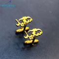 Customised Cufflinks For Men - Studs for Men - Customised Gifts - Cufflinks For Men With Name & Black - Name Cufflinks For Men - Cufflinks For Men- Studs For Men Name Cufflinks - Cufflings For Men Full Set Box - Customized Gifts - Trendirella Official. 