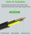 Branded New Power Cable Extension Cable IEC C13 To IEC C14 (Male To Female) C13 to C14 Male to Female Power Extension Cord Cable 220V 10A for Computer, Printer, SMPS, Monitor, Server, Display. 
