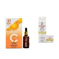 Pack of 2 Gluta White Cream + Lady Gluta Vitamin C Serum + Pack of 2 Gulta Whiting Cream & Skin Fuel Serum. 
