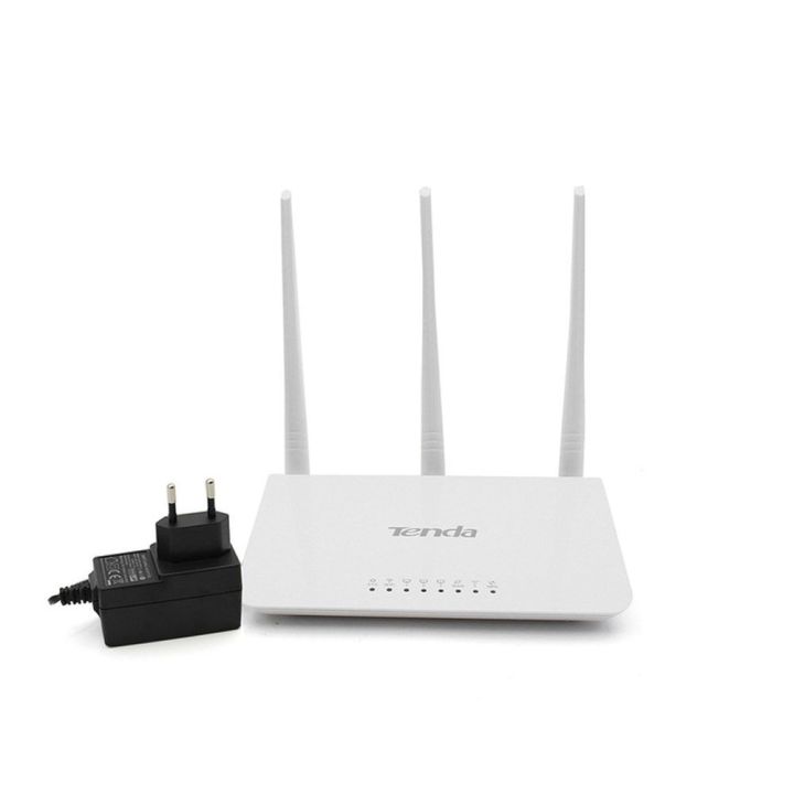 CRAFTI Used Tenda F3 Wifi Router Branded 300Mbps English Language with wifi extender option