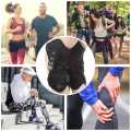 Knee Booster Protect Joint Protective Gear Knee Pad Outdoor Sports Auxiliary Mountaineering Joint Support Breathable. 