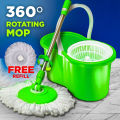 2 in 1 Spin Mop - Magic Spin Mop With Bucket - Mops With Bucket - Automatic Floor Cleaner Mop - Mops With Bucket With Low Price - Cleaning Accessories By Sweepy. 
