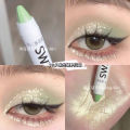 SWEET MINT Bright Silkworm Eyeshadow Pencil White Eyeshadow Silkworm Pencil Eyetip Highlighter Illuminator Matte Pearl. 