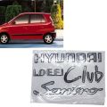 Pack of 1 HYUNDAI SANTRO CLUB EFI I.O MONOGRAM Set EMBLEM. 
