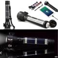 7 in 1 Car Emergency Solar Powered Rechargeable Solar Torch Light Multi-Functional Solar Flashlight With Power Bank. 