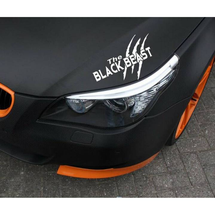 The Black Beast Car Sticker (12 x 9 Inches) Waterproof,More Colors Available
