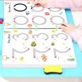 Magical Tracing Workbook Set,Learning to Write Alphabet, Numbers and Line Tracing. Handwriting Activity Book (60 Pages). 