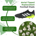 12 PCS Football Boots Studs Sport Equipment Shoes Stud Replace Component Football Cleats. 