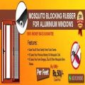 Mosquito Blocking Rubber for Aluminum Windows. 