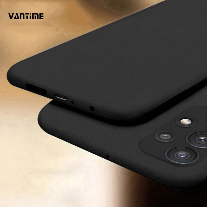 Vantime for Samsung Galaxy A52 / A52S Case Soft Sandstone Slim Matte Cover