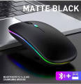 EAGET Wireless Bluetooth Mouse, Dual Mode Connectivity (Bluetooth 5.0 & 2.4G USB) Computer Mouse, Sleek, Portable, Compact Design. 