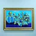Old City Painting | Dervish City Painting | Home Decor Painting | Wall Decor at Home. 