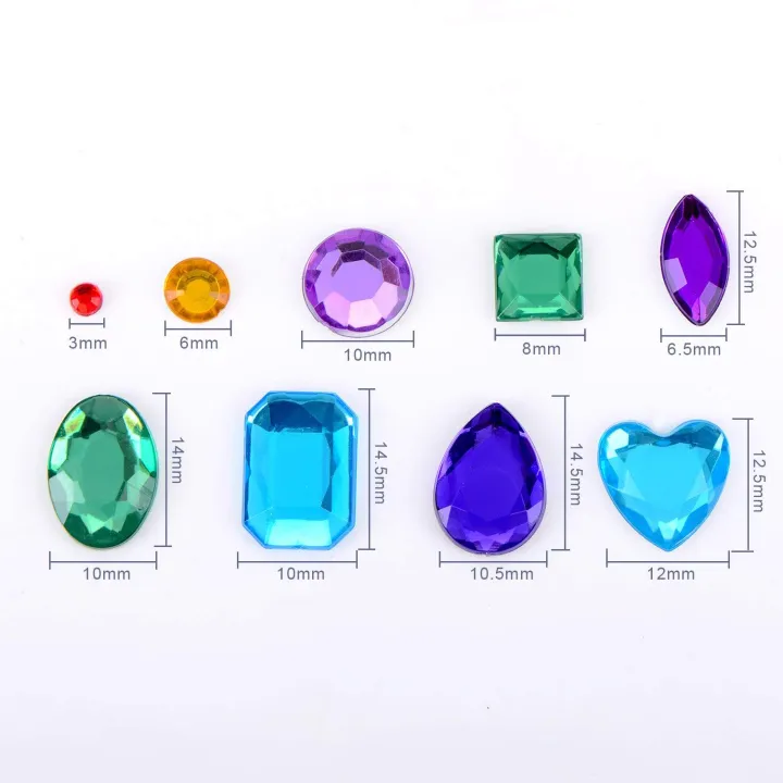 Self-adhesive%20Rhinestone%20Sticker%20Bling%20Craft%20Jewels%20Crystal%20Gem%20Stickers,%20Assorted%20Size,%205%20Sheets%20(Multicolor%203)%20-%20Image%203