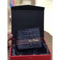 CUSTOMIZE NAME ON WALLET AND KEY CHAIN WITH BOX PACKING (PERFECT GIFT TO SEND YOUR FATHER , HUSBAND , FIANCE OR ANY ONE). 