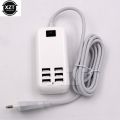 USB Hub EU US Plug 6 Ports USB Charger 5V 3A Wall Adapter Mobile Phone Charging For iPhone iPad Samsung With Switcher. 