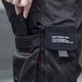 Men's Loose Cargo Pant, Fashion Adjustable Straps Tapered Trousers with Multi Pockets. 