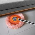 Orange Duster Mop. 