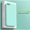 Original For Huawei Y5 Lite 2019 Silicone Full Cover Case Classic Solid Color Phone Case Cover. 