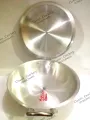 Silver Karahi With Silver lid (metial polish). 