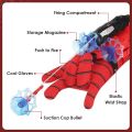 Spiderman Web Shooter Toy - Kids Wrist Launcher Gloves Set | Hero Role Play & Cosplay Gift. 