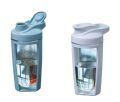 600ml Handle Portable BPA Free Custom Protein Shaker Bottles. 