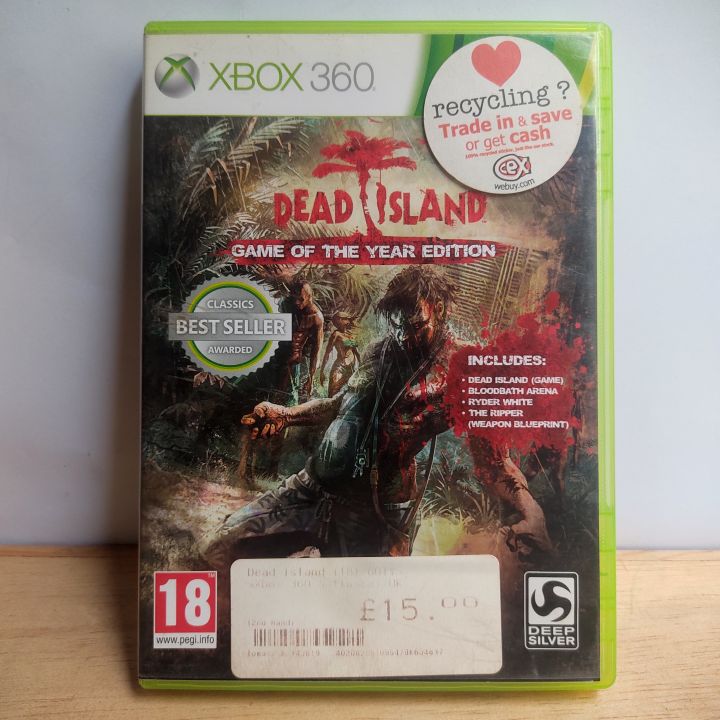 Dead Island: Game of the Year Edition Xbox 360 Game