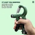 Adjustable Hand Grip Strengthener, Hand Gripper With Counter for Men & Women for Gym Workout Hand Exercise Equipment for Forearm Exercise, Finger Exercise Power Gripper - Multi colors - 60kg Adjustable Hand Grip Strengthener, Hand Gripper With Counter. 