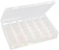 36 Compartment Craft Plastic Storage Case Box / Jewellery Storage Box by MO MART. 