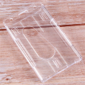 CGearuppt 1x Vertical Hard Plastic Badge Holder Double Card ID Multi Transparent 10x6cm. 