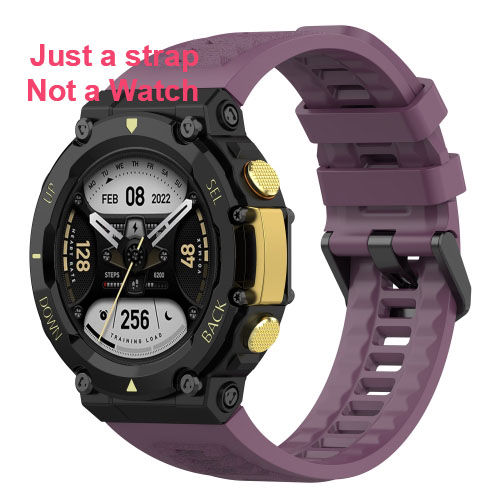 (Just a strap)For Amazfit T-Rex 2 Silicone Leisure Watch Band