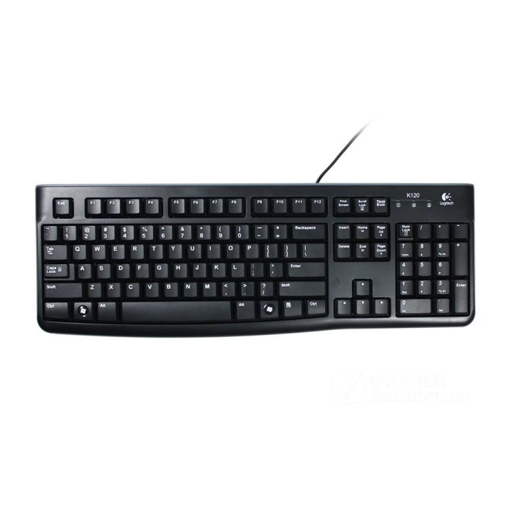 Logitech K120 Ergonomic Desktop USB Wired Keyboard