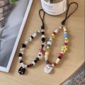 Homemade Pussy Cat Cell Phone Chain Hang Rope Beaded Pendant Chain Lovely Ccd Camera Decorative Bags Hang Ins Wind. 