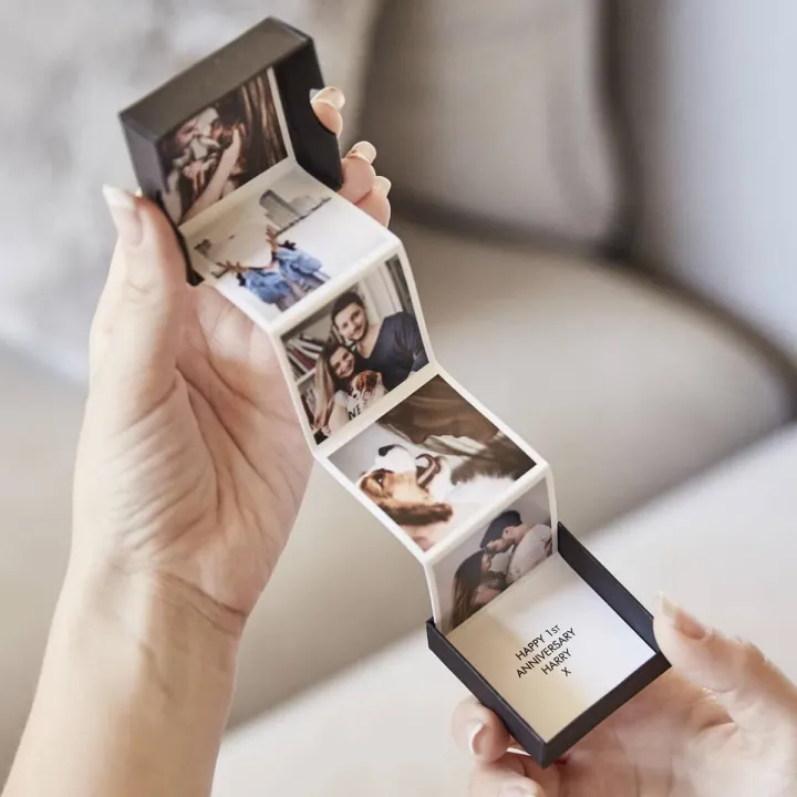 Personalized Pull Out Photo Album Token Gift.