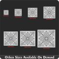 Mandala Mold Stencils Painting Coloring Embossing Scrapbook Album Decorative Template. 
