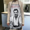Freddie Mercury Apron Dinner Party Cooking Apron Adult Baking Accessories Waterproof Fabric Printed Cleaning Tools 1014. 