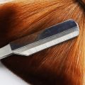 Silver Barber Classic Shaving Razor Blade Holder Pro Salon Men Stainless Steel Folding Manual Razor. 