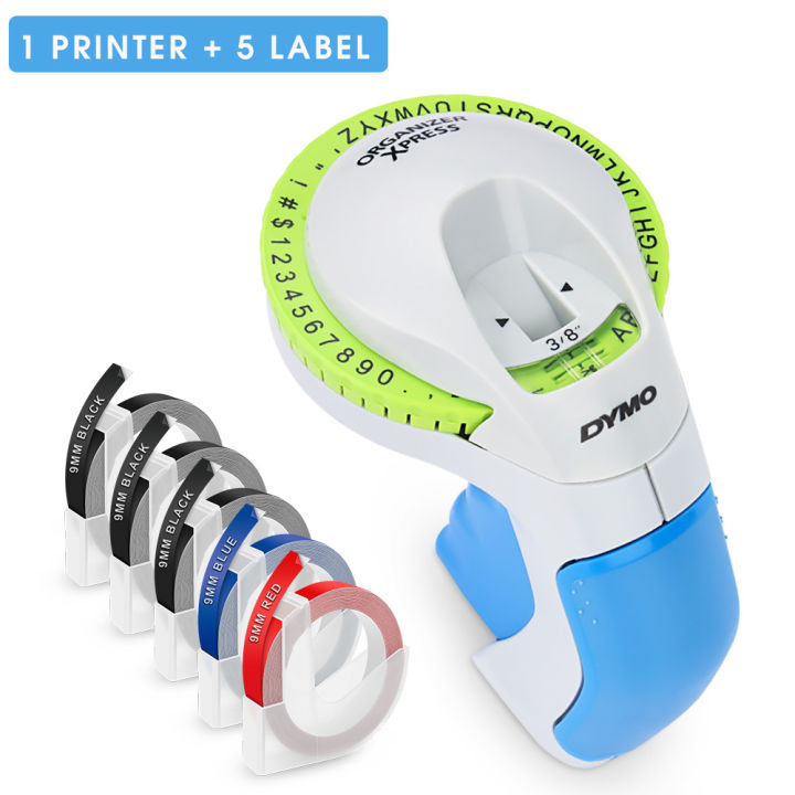 Dymo 12965 Manual Label Printer 12965 Dymo 3D Embossing Label Maker b90 DIY Self-adhesive Label Sticker for Dymo 9mm Label Tape Absurd Zon
