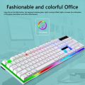 AOC KM100 Cool Backlit Keyboard and Mouse Combo Ergonomic Waterproof Keyboard Color Backlight for Computer PC Laptop  Extra 2% Off. 