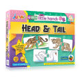 Match With Little Hands  Learning Activity  PUZZLE of “HEAD & TAIL”. 