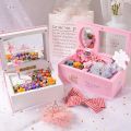 Dancing Girl Music Box, Jewelry Storage Case Pink Music Box Jewelry Storage Box, Home Decor for Storage Family and Friends Festival Gift'. 