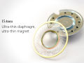 Ve Monk Plus Venture Electronics Flat Head Earbud HiFi Bass Sound Earphone. 