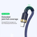 40W Supecharge USB Type C Cable for Huawei P30 Mate 20 30 Pro 5A Fast Charging Quick Charge 3.0 Type USB-C Data Cable. 