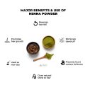 Mehndi / Henna Leaf powder – 100 gm - Natural - Hair & Beard Dye – Chemical Free [مہندی]. 