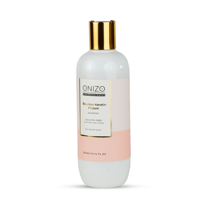 ONIZO Care - (Professional Series) 300ML Brazilian Keratin Protein Sulfate Free Shampoo (MOISTURE CARE SYSTEM)
