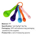 Mini Accurate 2 Scale 1/2.5/5/7.5/15g/ml Kitchen Measuring Spoons Cups Baking Tools. 
